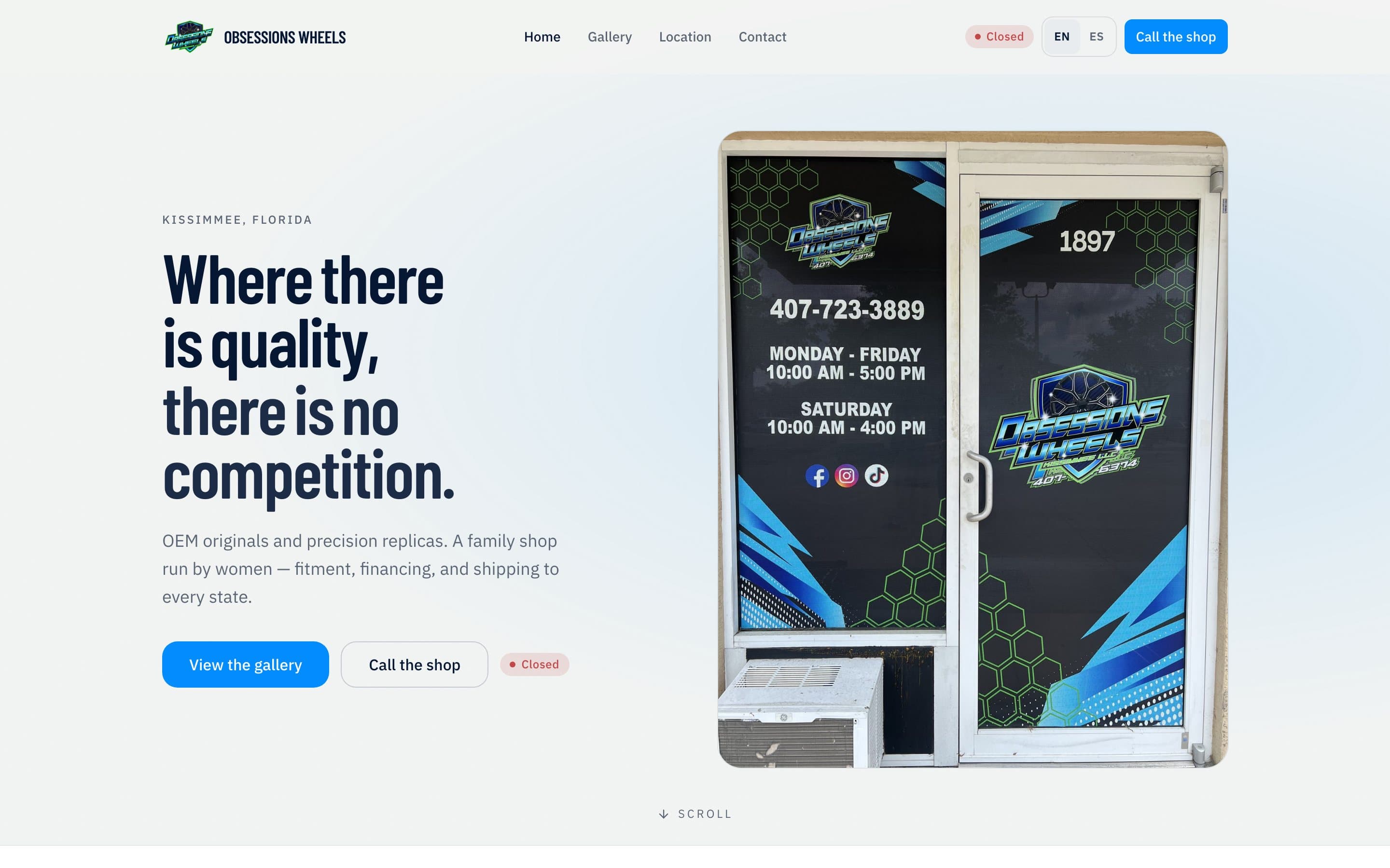 Obsessions Wheels website.